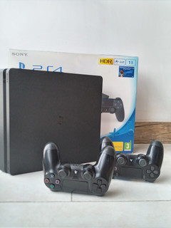 PS4 اسلیم یک ترابایت کپی خور(کارکرده)
